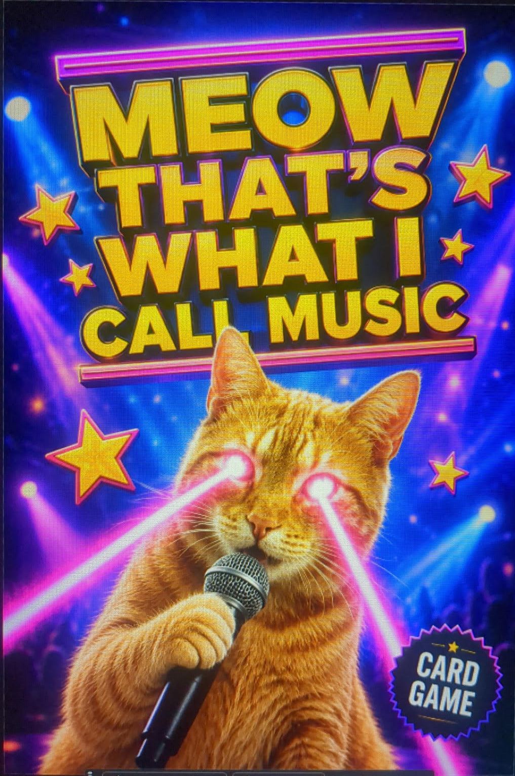 Meow That's What I Call Music Card Game